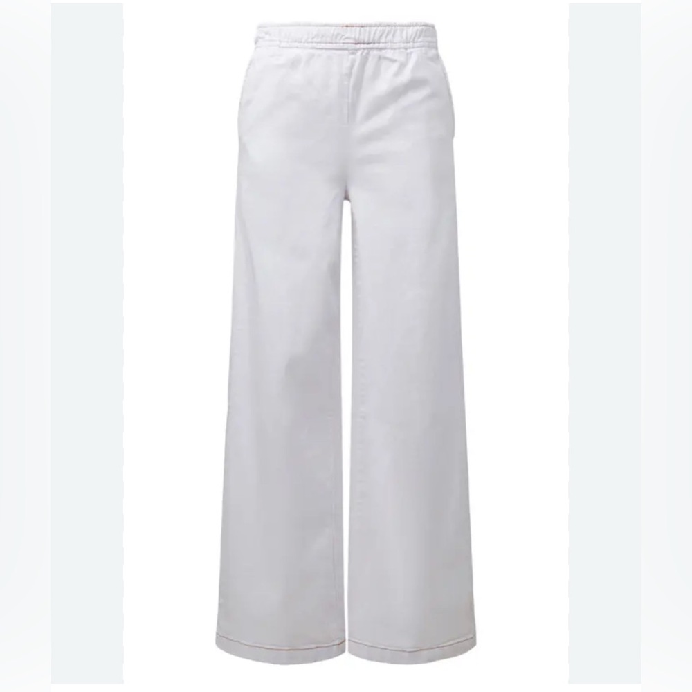 NWT WeWoreWhat Women's Straight Leg Jeans - Crisp White